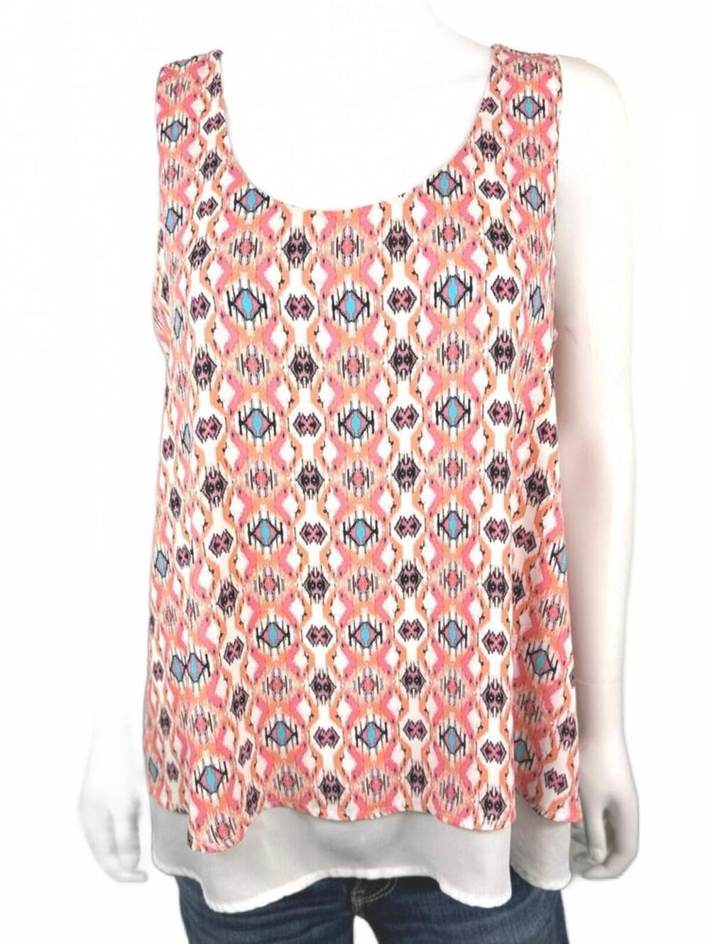 Beautiful Relativity Sleeveless Top Size M